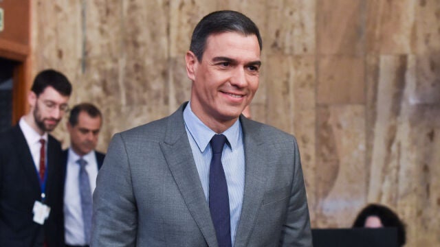 El presidente del Gobierno, Pedro Sánchez
