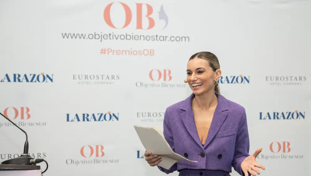 Norma Ruiz, presentadora de los VII Premios Objetivo Bienestar