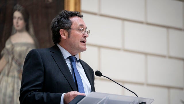 El Fiscal General del Estado, Álvaro García Ortiz, interviene durante la presentación del Convenio para la investigación eficaz de los delitos contra la vida, la salud y la integridad física de los trabajadores en la Sede de la Fiscalía General del Estado, a 22 de noviembre de 2022, en Madrid (España)
