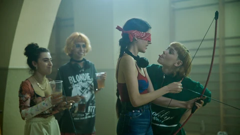 María Morera, Naira Lleó, Paula Losada y María Romanillos