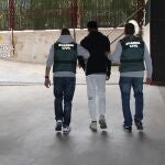 Uno de los detenidos durante la operación 'Saprocoop'