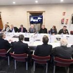Méndez Pozo preside la reunión de la Fundación Silos en la que se ha presentado un resumen de las actividades de este año y avanzado algunas del que viene