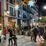Una céntrica calle de Valladolid