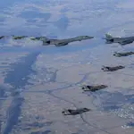 Corea del Sur despliega aviones F-35 y F-16 junto a dos bombarderos B-1B de la Fuerza Aérea de EEUU en ejercicios militares a principios de noviembre