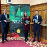 El alcalde Mario Simón y los concejales Laura Lombraña y Víctor Torres presentan la programación de Navidad