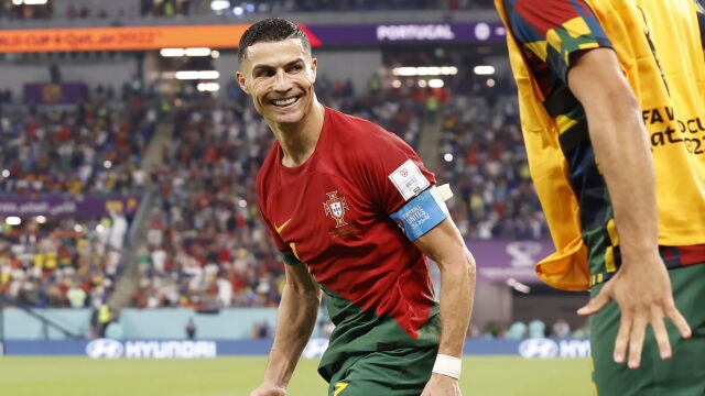 Cristiano Ronaldo con Portugal en el Mundial de Qatar 2022. EFE/EPA/Rolex dela Pena