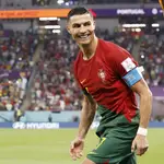 Cristiano Ronaldo con Portugal en el Mundial de Qatar 2022. EFE/EPA/Rolex dela Pena