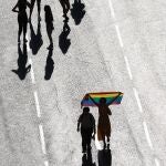 Manifestación día del orgullo LGTBI en Madrid.