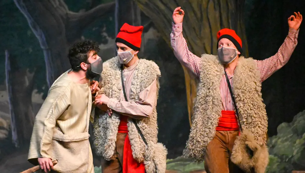 Rovelló y Lluquet son los pastores protagonistas de la popular obra teatral de Folch i Torres sobre el advenimiento del niño Jesús