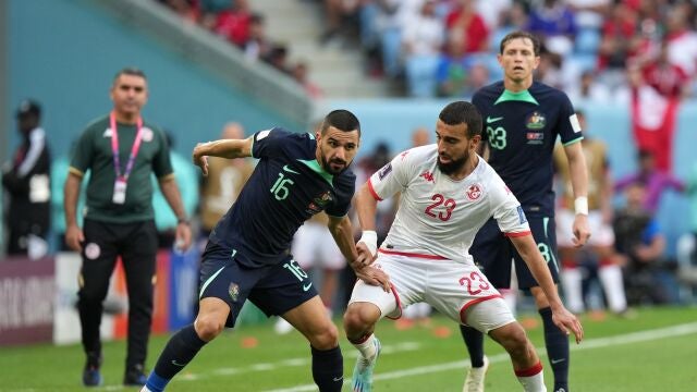 Una de las últimas jugadas del partido