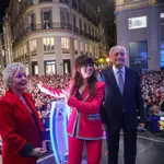 Vanesa Martín enciende el alumbrado de Navidad de Málaga