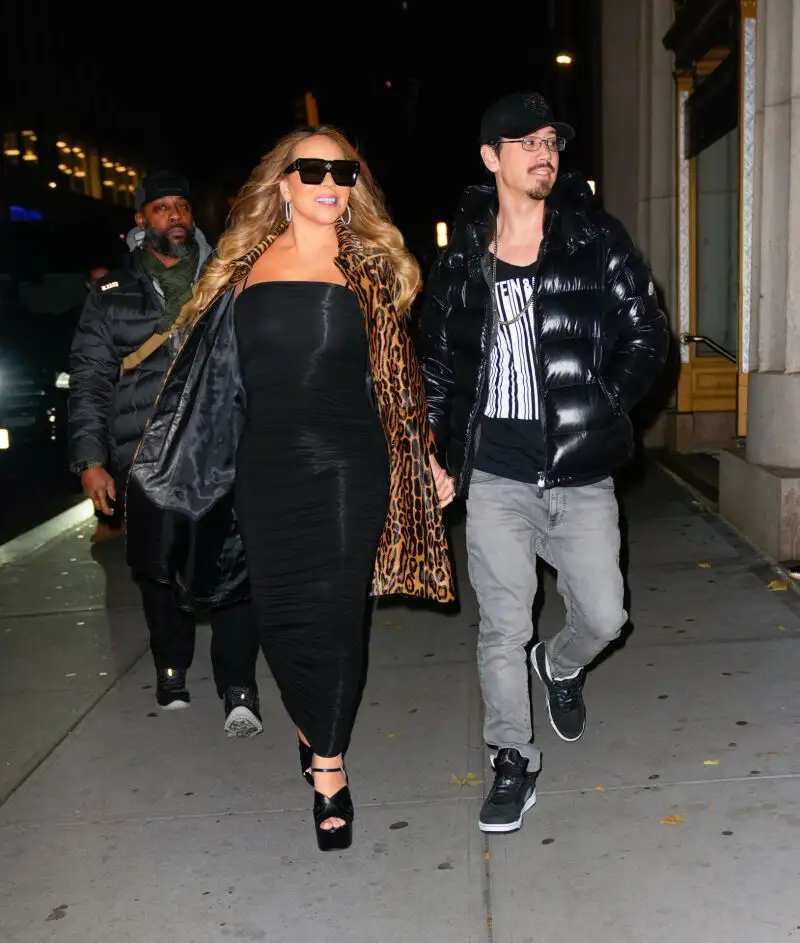 Mariah Carey y su novio Brian Tanaka pasean por las calles de Nueva York