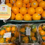 Imagen de cítricos valencianos en un supermercado de Consum