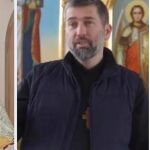 De izquierda a derecha, Ivan Levystky y Bohdan Geleta (Exarcado arquepiscopal de Donets)