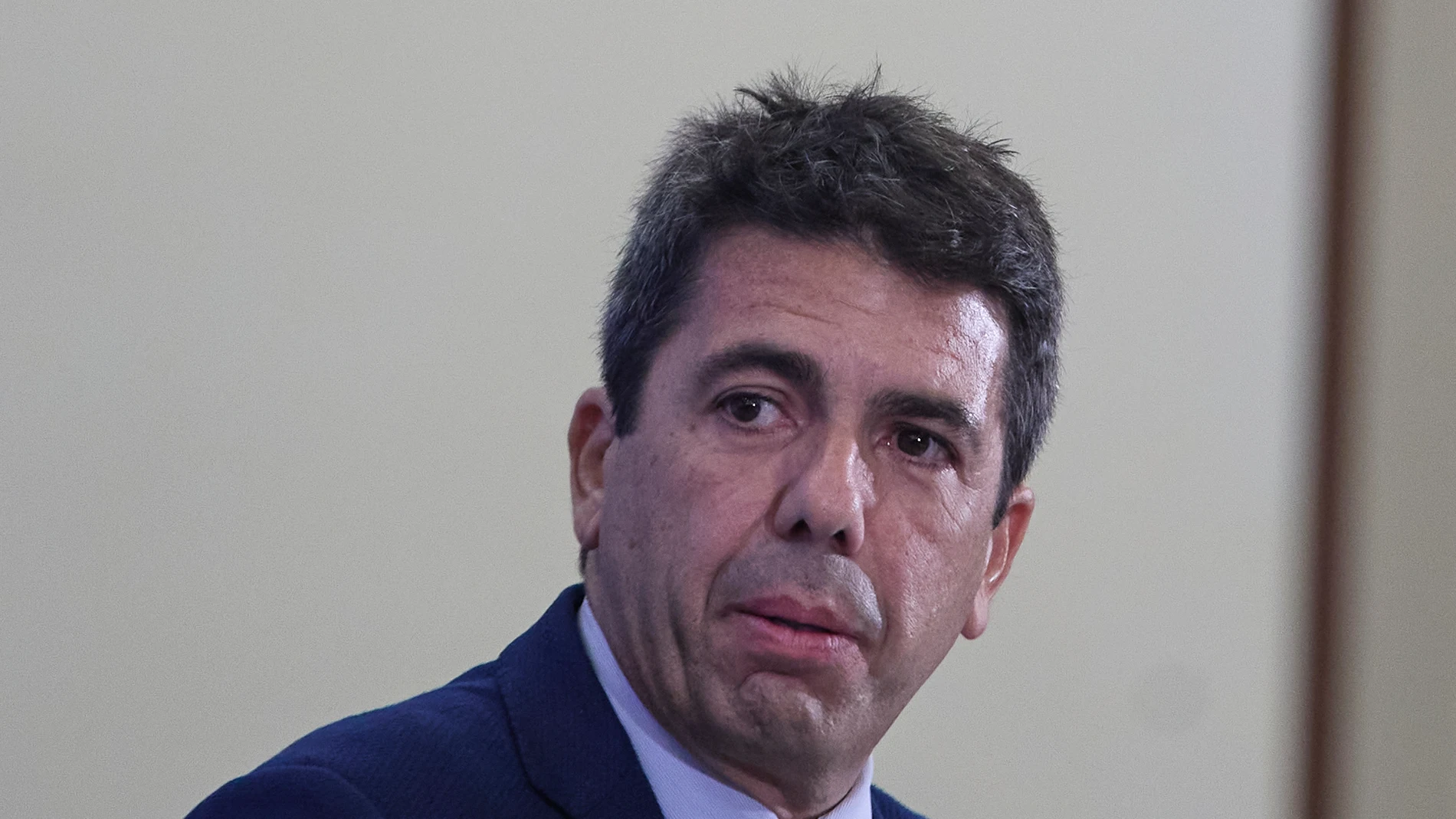 El líder del PP de la Comunidad Valenciana, Carlos Mazón