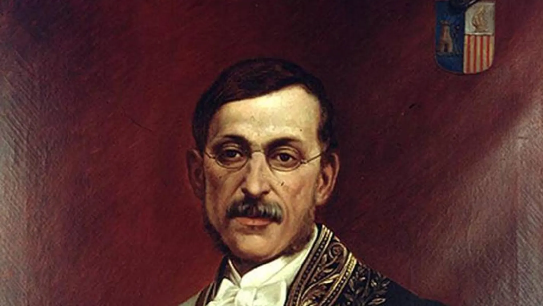 Un retrato de Sinibaldo de Mas, de gran realismo, pintado por Tomás Moragas