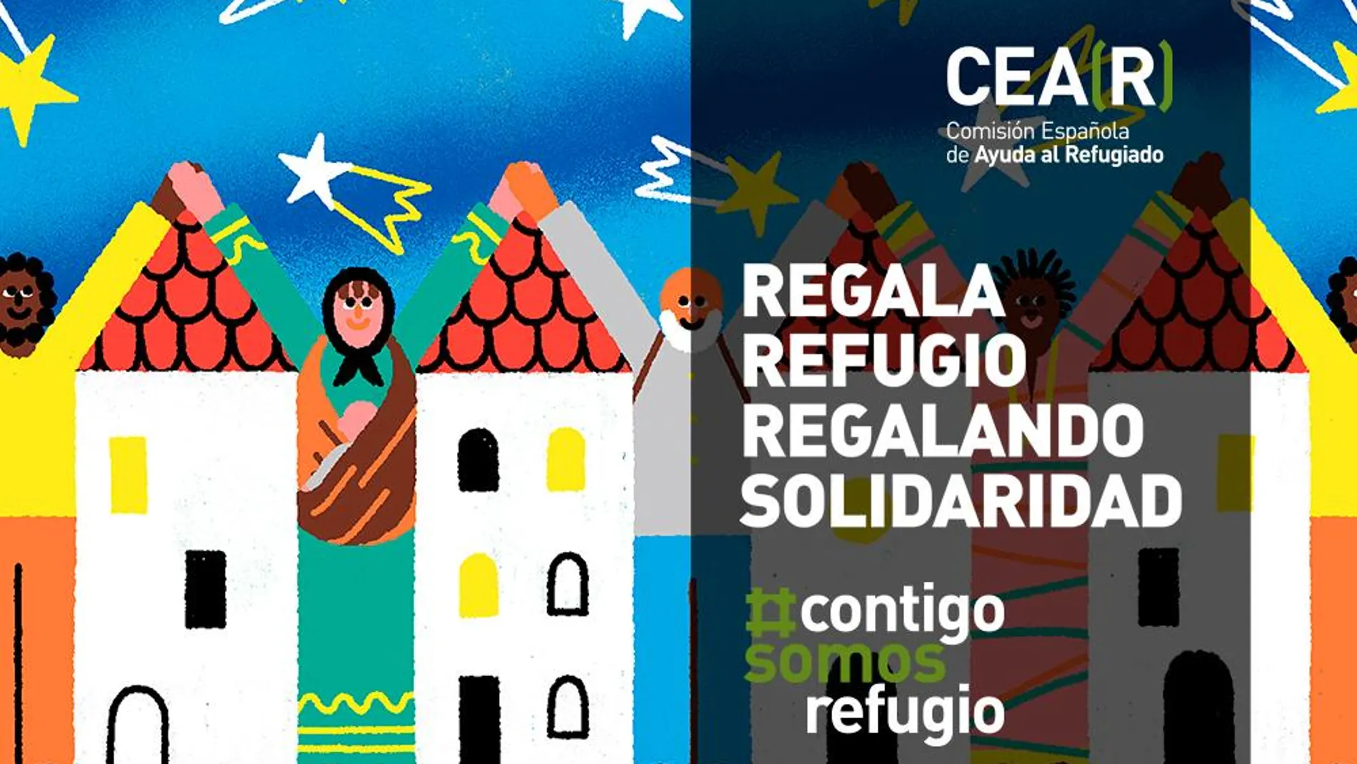 Mercadillo solidario de la Comisión Española de Ayuda al Refugiado