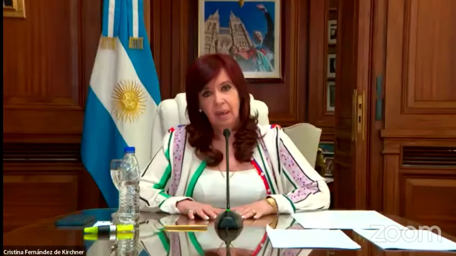 Cristina Fernández, vicepresidenta de Argentina, comparece ante el tribunalTÉLAM29/11/2022