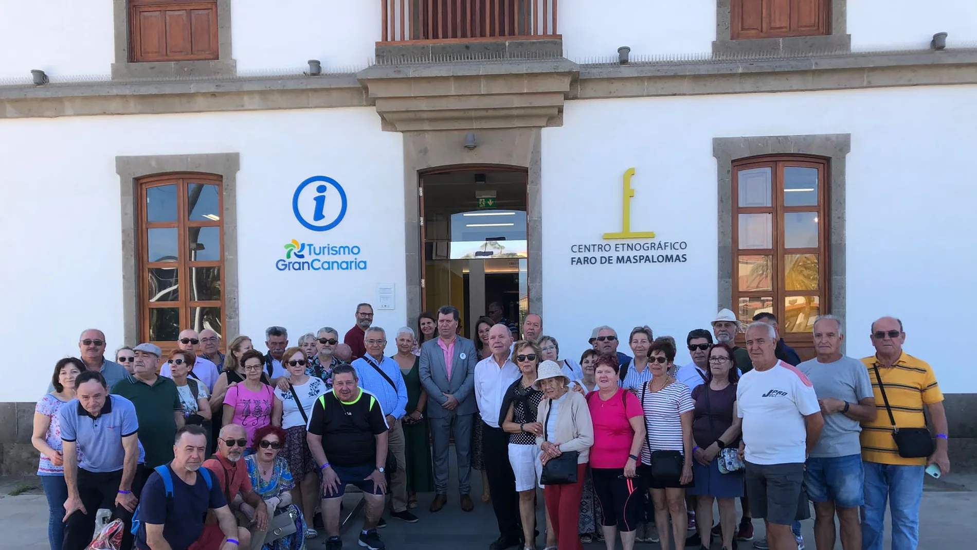 Visita de la Asociación de Andariegos Segovianos a Gran Canaria