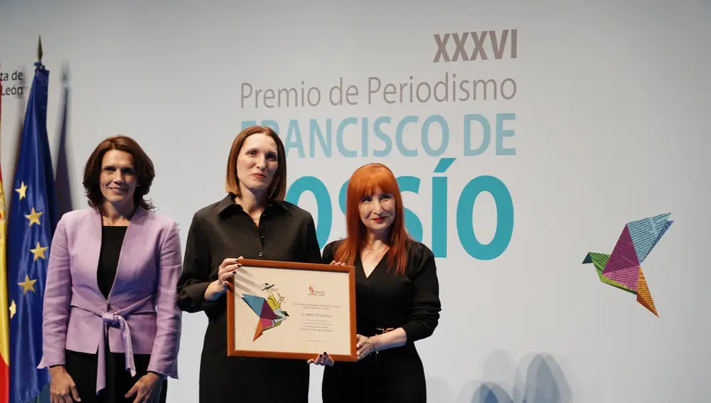 Accesit para el Norte de Castilla en los XXXVI Premio de Periodismo Francisco de Cossío