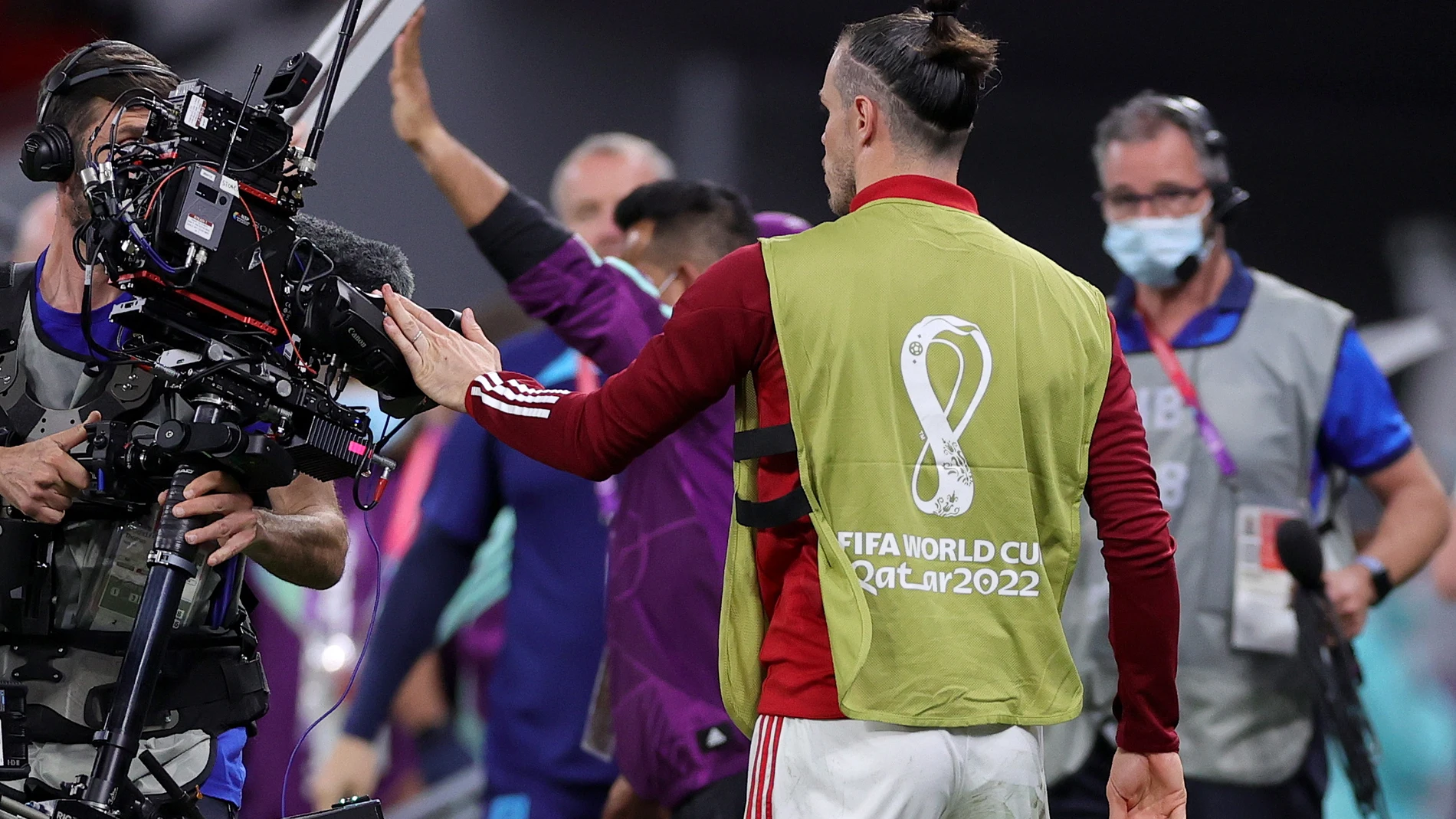 Gareth Bale tras la eliminación de Gales en el Mundial de Qatar. EFE/EPA/Friedemann Vogel