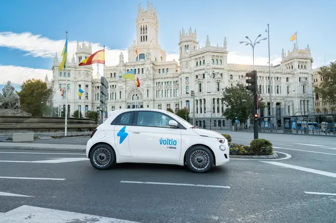 Voltio, el nuevo servicio de «carsharing» en Madrid