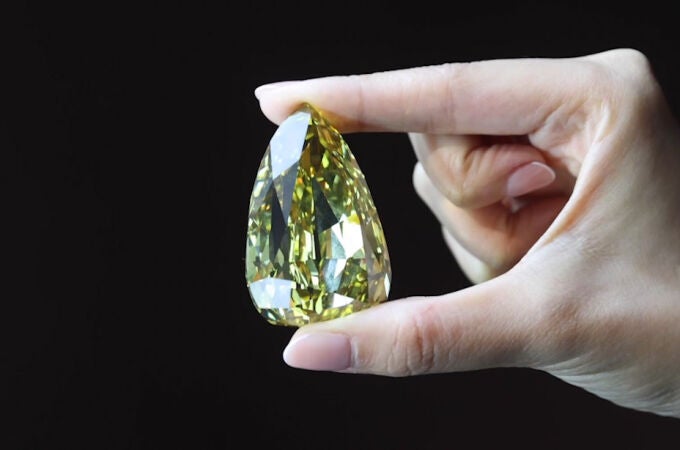 El mayor diamante sin defectos de la historia saldrá a subasta en Nueva York