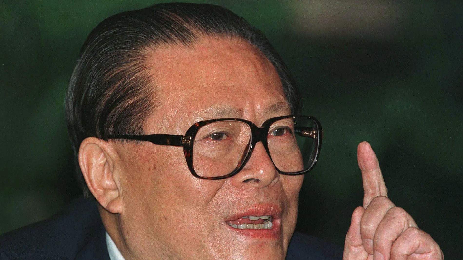 El ex presidente de China Jiang Zemin