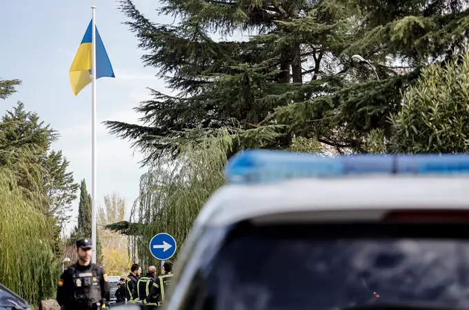 El paquete sospechoso de la embajada de Ucrania en Madrid contenía el ojo de un animal