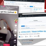Imágenes de uno de los vídeos promocionando la herramienta con malware y de la página de GitHub en la que se alojaba.