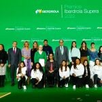 Ignacio Galán, en la foto de familia de los Premios Iberdrola Supera 2022