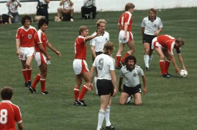 El Alemania-Austria en la primera fase del Mundial'82 fue uno de los mayores tongos de la historia