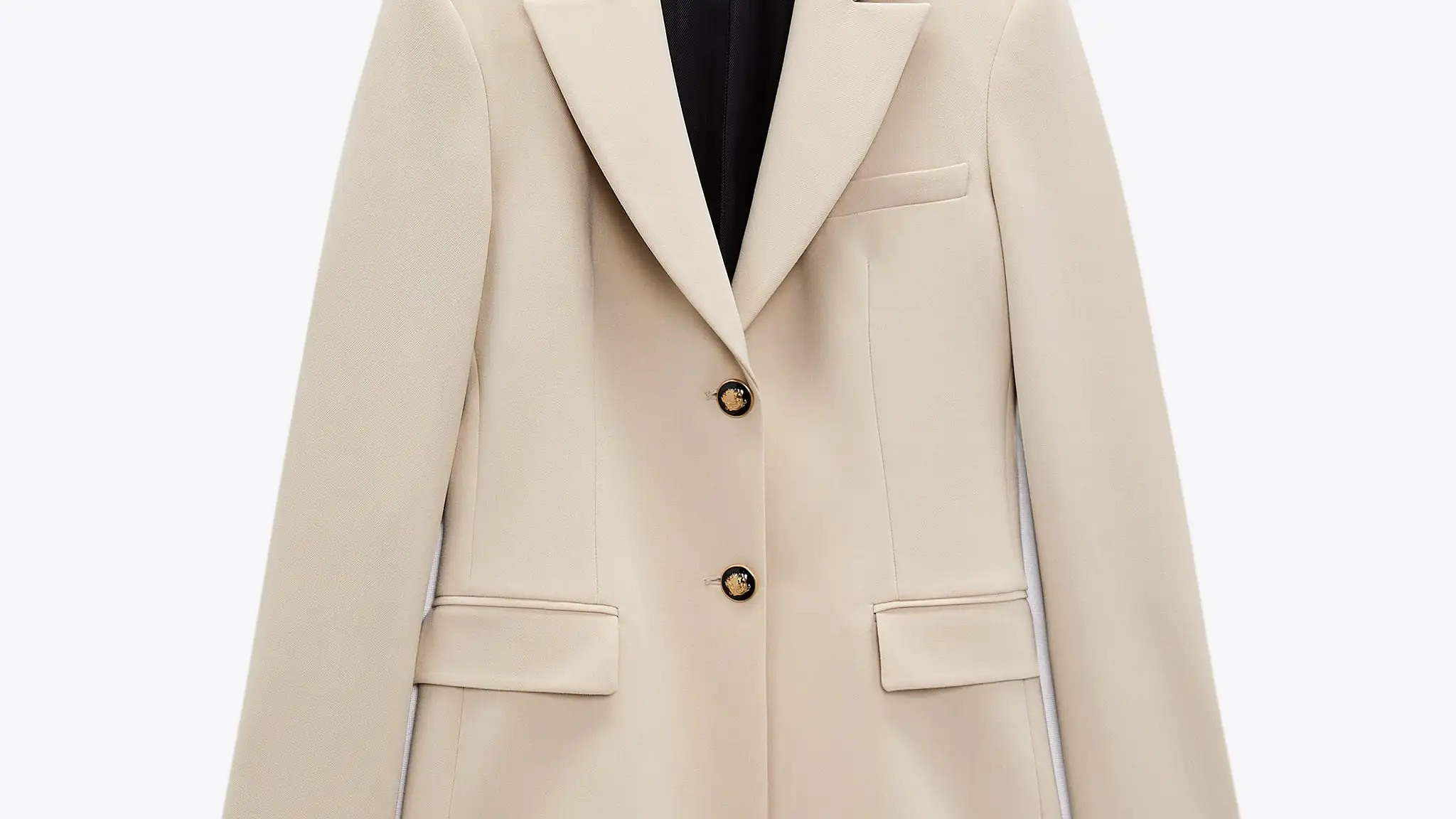 Blazer entallada, de Zara