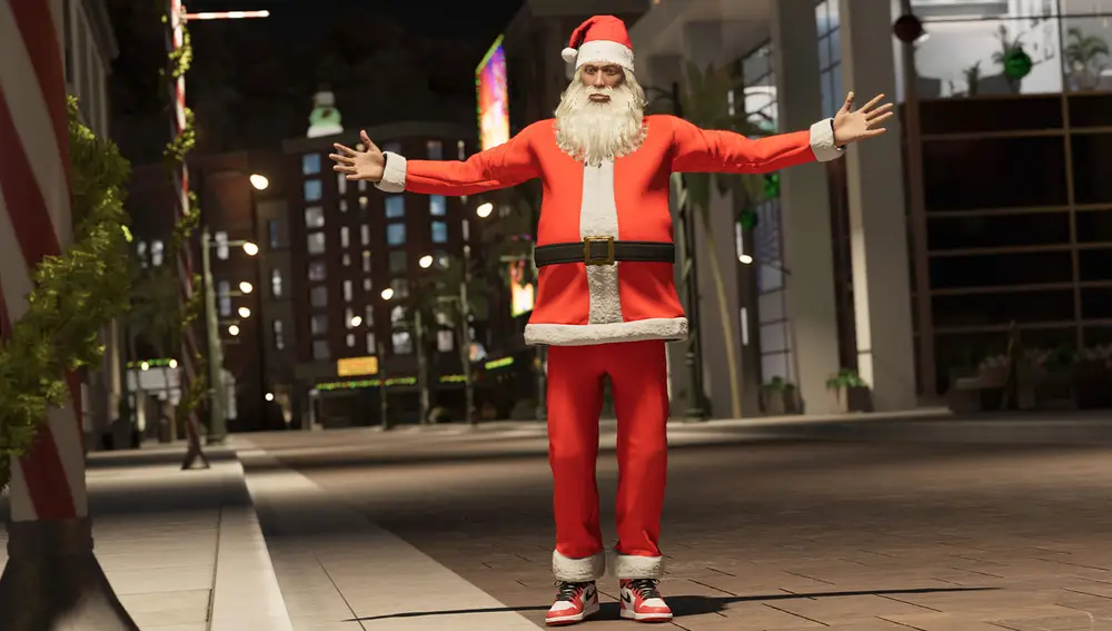 La actualización incluye un traje especial de Papá Noel como recompensa.