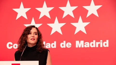 La presidenta de la Comunidad de Madrid, Isabel Díaz Ayuso