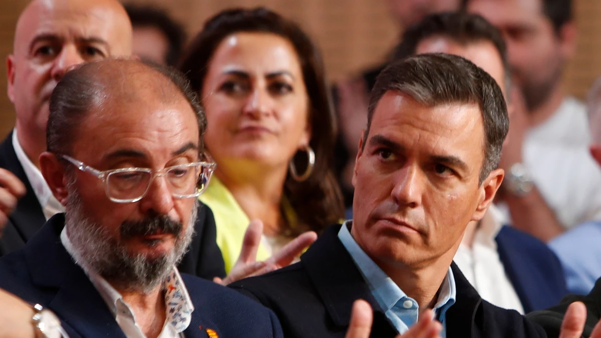 El relevo de Lambán en Aragón abre una nueva grieta en el PSOE