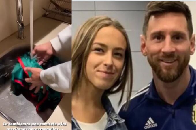 Giuliana Gandolfo junto a Leo Messi y el hechizo que publicó en Instagram