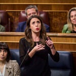 La ministra de Igualdad, Irene Montero