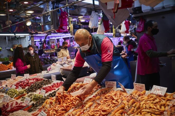 El pescado y el marisco son de los productos que más se encarecen en Navidad