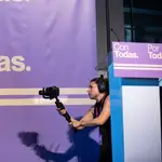 Acto de Podemos en Madrid en apoyo a la ministra Irene Montero