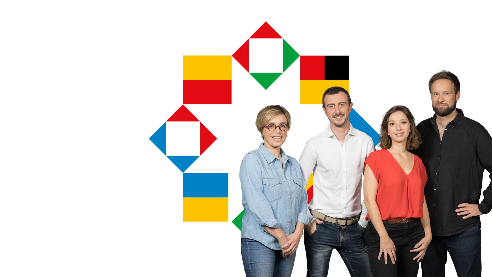 Imagen de las caras de los informativos