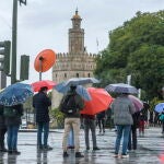 El temporal ha dejado en Sevilla intensas precipitaciones