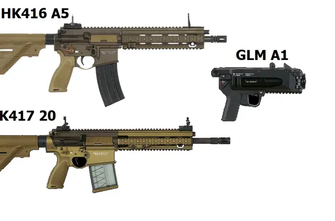 Así son los fusiles de asalto y lanzagranadas que la Armada ha comprado para la Infantería de Marina por 1,2 millones