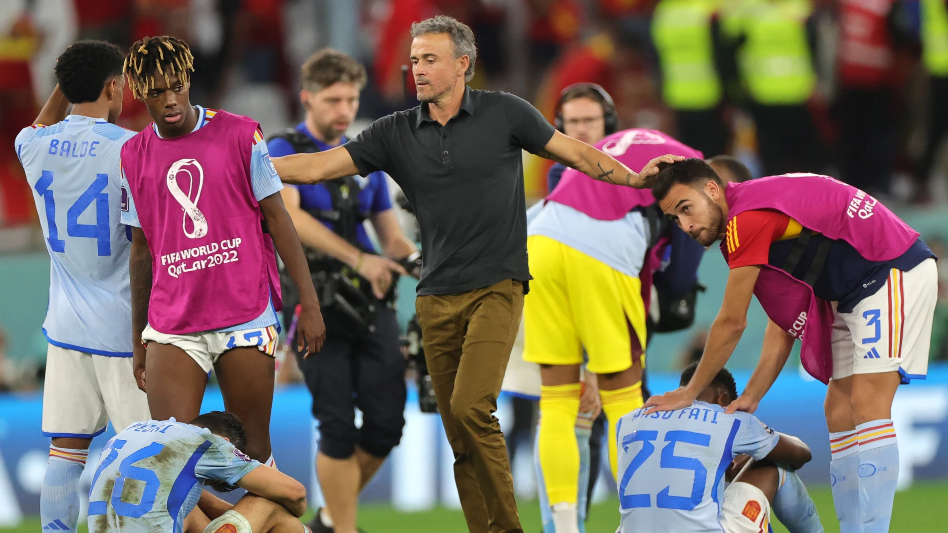 El durísimo mensaje de Pedrerol contra Luis Enrique tras la derrota de España contra Marruecos en el Mundial de Qatar