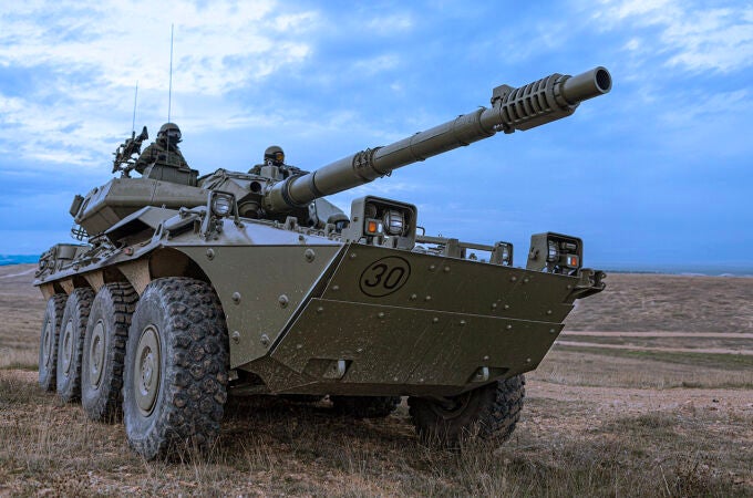 Vehículo blindado Centauro del Ejército de Tierra español