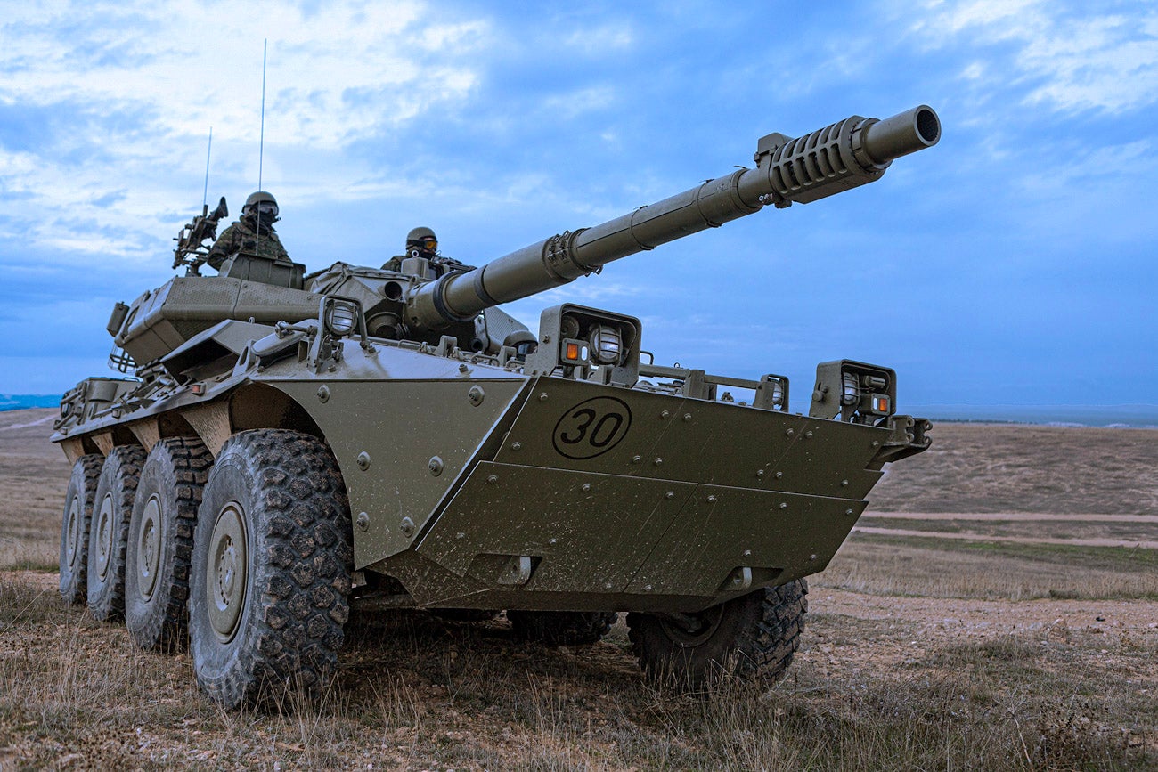 Vehículo blindado Centauro del Ejército de Tierra español