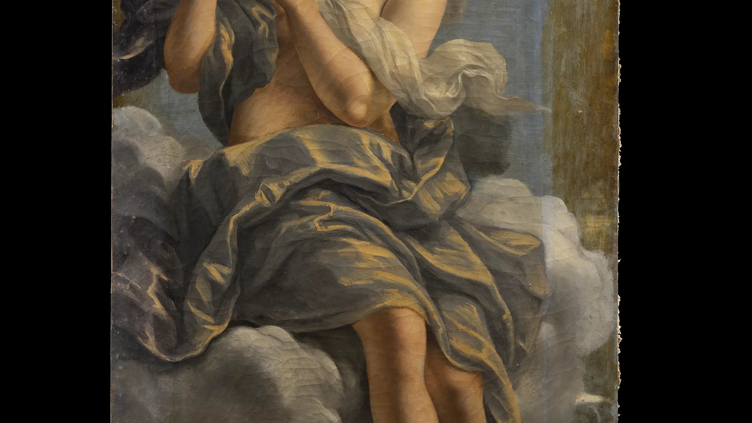El desnudo femenino que pintó Artemisia Gentileschi para decorar el techo del museo-palacio Buonarroti de Florencia