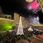  La “Llum de Nadal” ilumina Peñíscola con más de un millón y medio de luces led