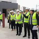 El presidente de la Generalitat, Ximo Puig, ha visitado el centro de salud del complejo Ernest Lluch que entrará en funcionamiento en abril