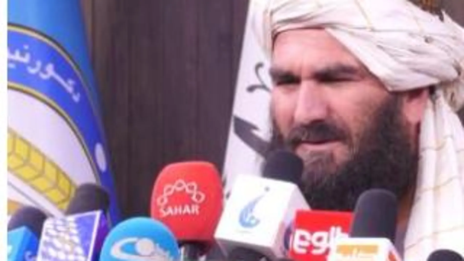 Abdul Nafi Takoor, portavoz del Ministerio del Interior Afgano (Tolo News)